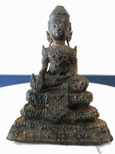 Bouddha bronze 19eme siecle - bouddha,