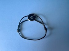 Bracelet dinh van Pi White & Black Argent et Onyx - menottes collier r12 argent