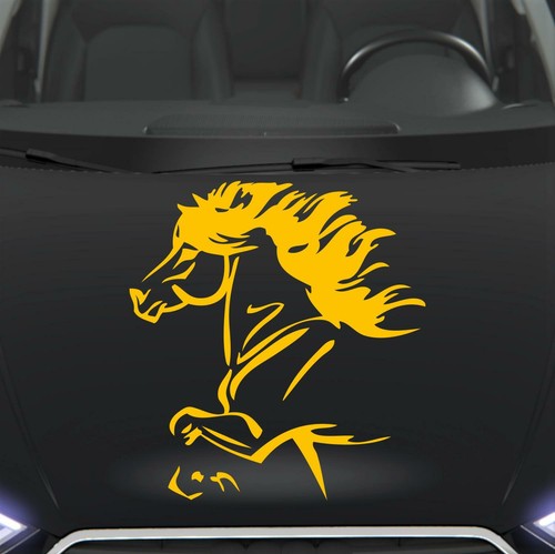 île poney autocollants auto - Île,