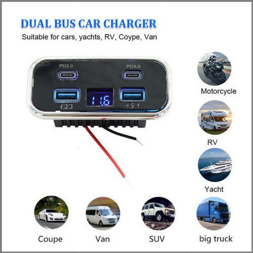 Chargeur voiture usb ports - voiture,
