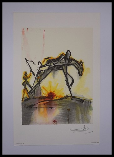 Salvador dali cheval de - dali, le