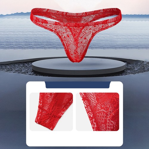 String homme jacquard dentelle