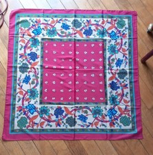 Foulard carré scarf jacques Estérel paris 