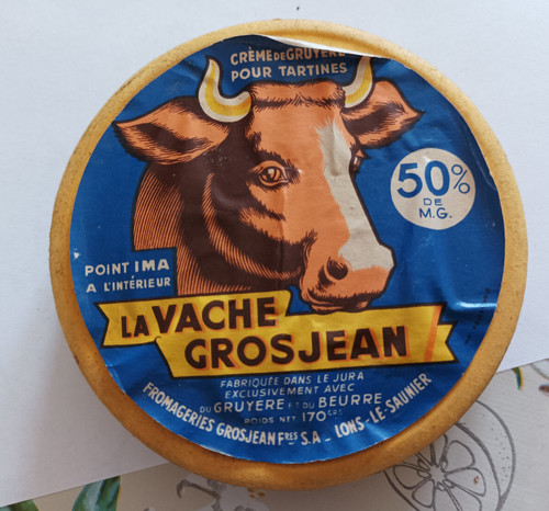 Ancienne boite vache - boite,
