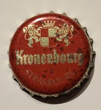 Ancienne Capsule  Bière Brasserie KRONENBOURG   Strasbourg 