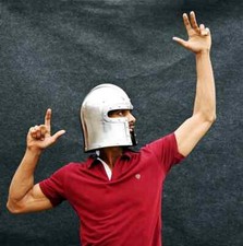 Casque italien barbute