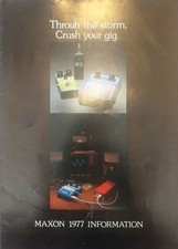 Catalogue MAXON 1977 Guitar