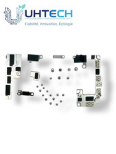 Kit complet de vis et supports