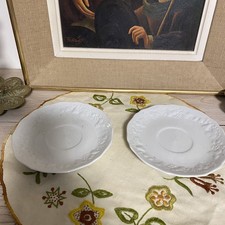 2 sous tasses Deshoulieres California Porcelaine Limoges