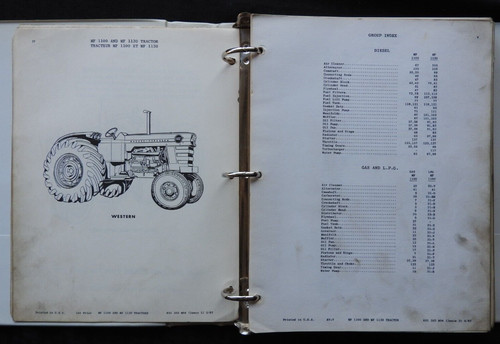 1964 1972 massey - ferguson, mf
