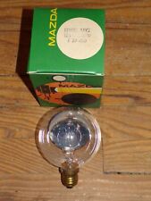 Ampoule vintage pour projecteur MAZDA 125V 500W E27 en boîte 1950s 