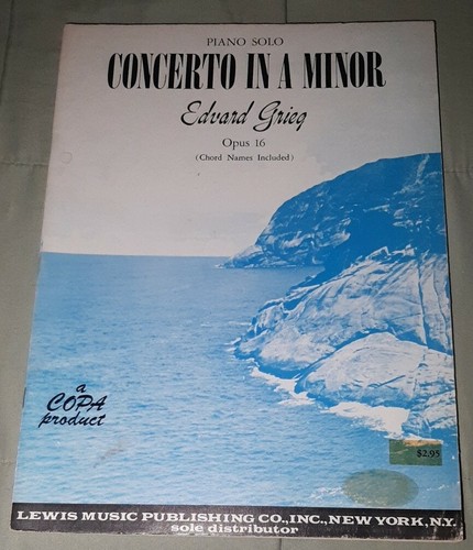 Piano solo grieg concerto - grieg, a