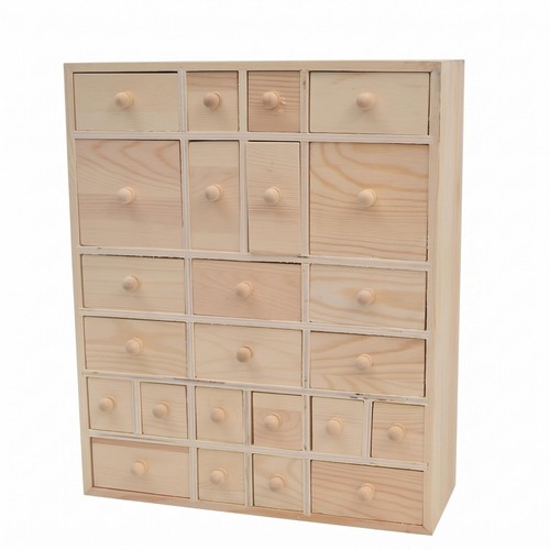 Meuble rangement bois - meuble, en