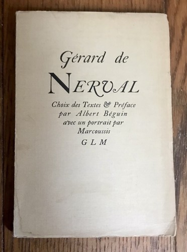 Gerard nerval 1939 e - nerval,