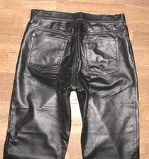 D'Homme Jean en Cuir/ Pantalon