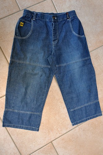 Short pantacourt jean - short, homme