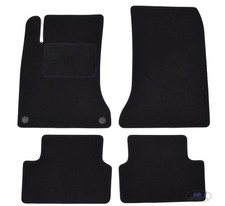 Tapis De Sol Velours Sur Mesure Pour Mercedes CLA Coupe C117 2013-2019 4-Pcs