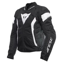 Veste Moto Homme DAINESE AVRO 5 Jacket TEX Man Noir Sport Touring Blanc