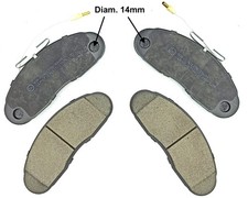 Jeu de 4 plaquettes de Frein