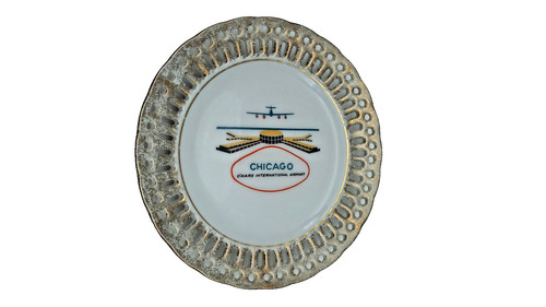 Assiette chicago hare - assiette,