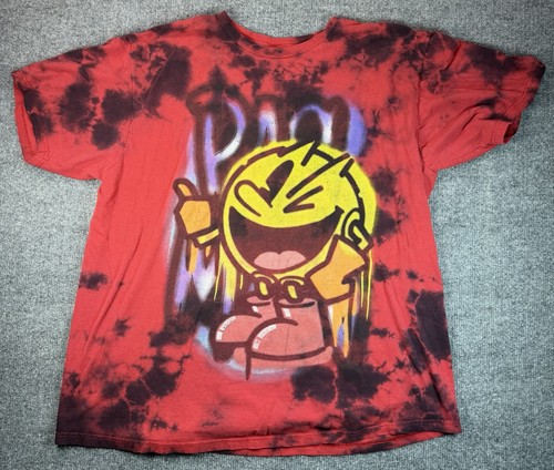 Pac man tie dye graphic - dye, t