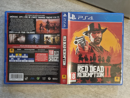 Jeu ps4 red dead redemption - jeu,