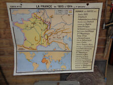 Carte scolaire affiche ecole