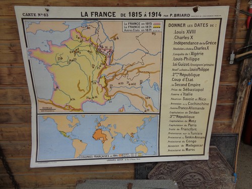 Carte scolaire affiche - , ecole