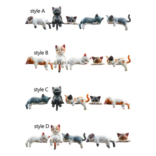 Pièces figurines chat - 5,