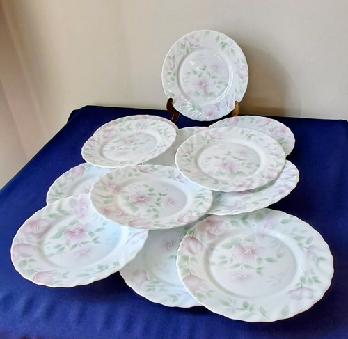 Assiettes dessert floralie - assiettes, à