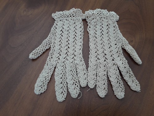 Paire gants ancien - paire, au