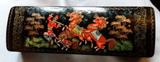 BOITE laquée RUSSE peinture
