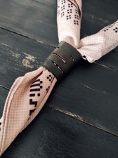 Bandana Slide En Cuir 