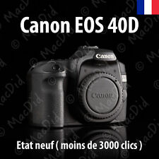Canon EOS 40D en excellent état - Moins de 3000 clics !