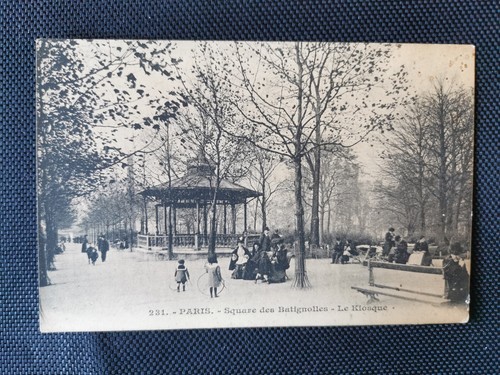 Cpa paris square des - paris,