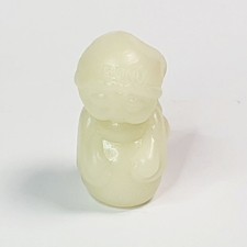 Ancien BONUX Luciole phosphorescente Mamie Puce Ver Objet publicitaire Lessive