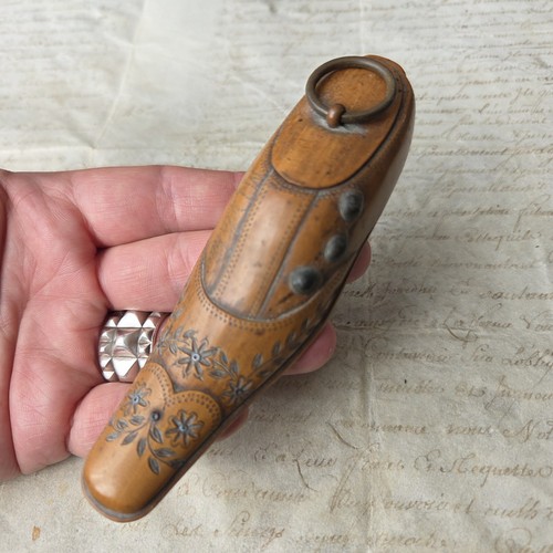 Tabatière forme chaussure - tabatière, de
