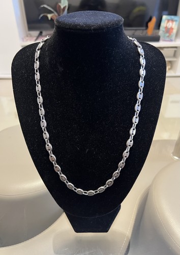 Collier chaîne maille - chaîne, grain