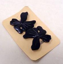 Boucle de ceinture ancienne en galalithe - Décor géométrique sculpté - ART Déco