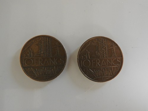 Francs mathieu 1987 tranche - francs,