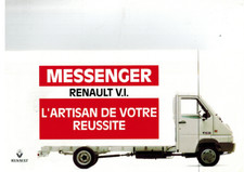 Fascicule publicitaire Renault Messenger B80 B110 B120 