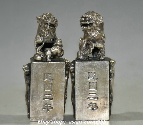 China bronze silver foo - china,