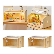 Cage d'élevage en bois pour