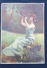 Publicité Carton 1900 Art