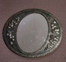 Miroir Art Nouveau Métal