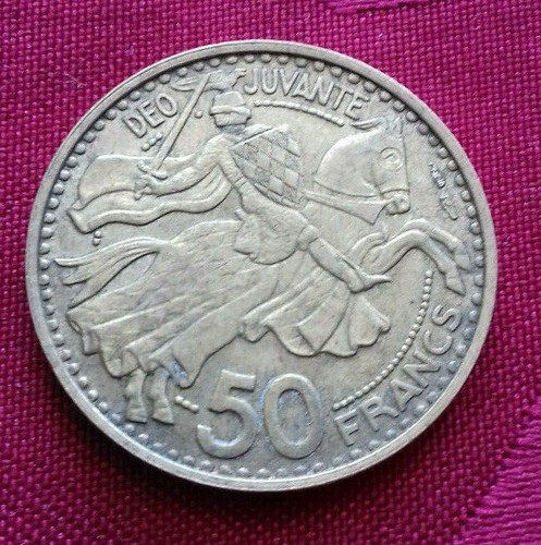 Francs rainier iii monaco - francs,