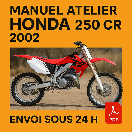 Manuel atelier honda 250 - honda, cr