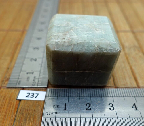 Cube pave aigue marine - cube,