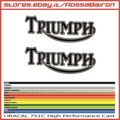 Kit adhésifs triumph - kit, 2