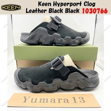 Sabot Keen Hyperport cuir noir noir 1030766 homme taille